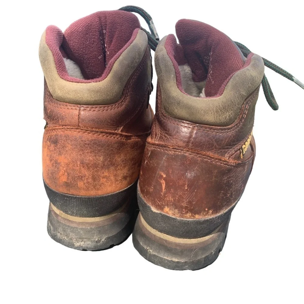 Cabela's Rimrock Goretex Brown Leather Ankle Hiking Boots 81-1473 Men's 9.5M